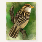 Sparrow Notitieboek Spring (Voorkant)