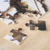 Sparrow on Branch Puzzle Legpuzzel (Zijkant)