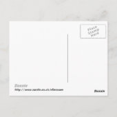 Sparrow on the Fence Briefkaart (Achterkant)