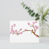 Sparrow on Tree 4 - Briefkaart (Staand voorkant)