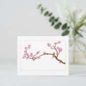 Sparrow on Tree - Briefkaart (Staand voorkant)