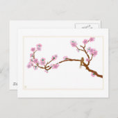 Sparrow on Tree - Briefkaart (Voorkant / Achterkant)