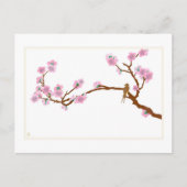 Sparrow on Tree - Briefkaart (Voorkant)