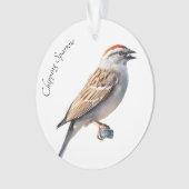 Sparrow Ornament (voorkant)