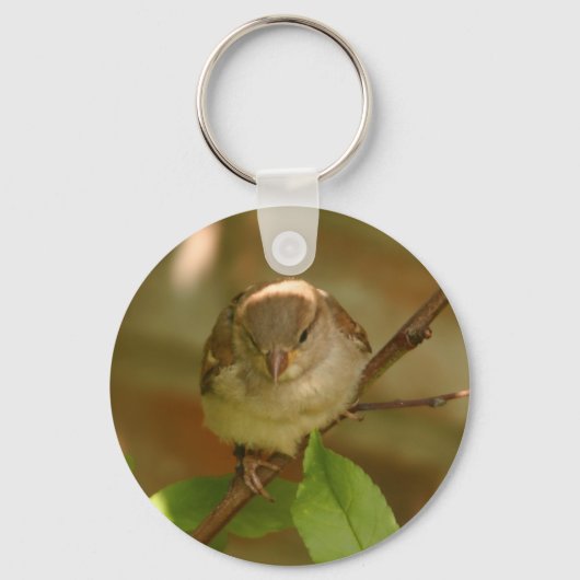 Sparrow Photo Sleutelhanger (Voorkant)