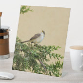 Sparrow Reclamebord Met Voetstuk (Insitu)