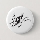 Sparrow Ronde Button 5,7 Cm (Voorkant)