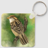 Sparrow Sleutelhanger Cadeaus (Achterkant)