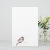 Sparrow Stationery Briefpapier (Staand voorkant)