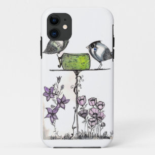 Sparrow Teatime. iPhone 11 Hoesje