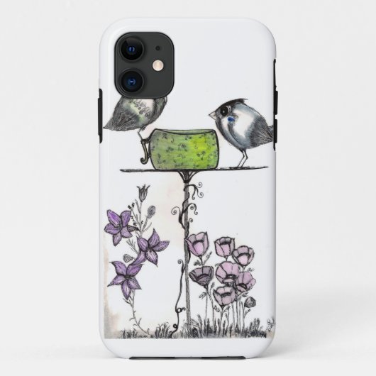 Sparrow Teatime. Case-Mate iPhone Case (Achterkant)