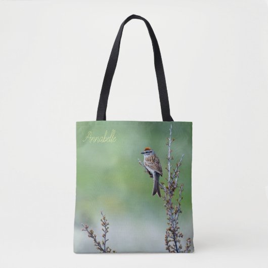 Sparrow Tote Bag (Voorkant)