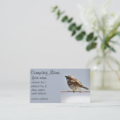 Sparrow Visitekaartje (Staand voorkant)