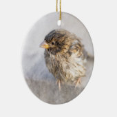 Sparrow - Weer Forecast Epic Fail Keramisch Ornament (Rechts)