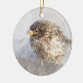 Sparrow - Weer Forecast Epic Fail Keramisch Ornament (Links)