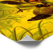  Sparrows Canvas afdrukken Poster (Hoek)
