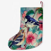 Sparrows Christmas Stocking - Painting Kleine Kerstsok (Achterkant)