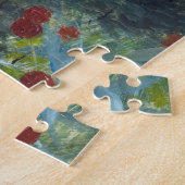 Sparrows in a Cherry Tree, Bruno Liljefors Legpuzzel (Zijkant)