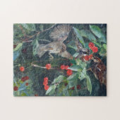 Sparrows in a Cherry Tree, Bruno Liljefors Legpuzzel (Horizontaal)