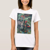Sparrows in a Cherry Tree, Bruno Liljefors T-shirt (Voorkant)