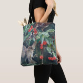 Sparrows in a Cherry Tree, Bruno Liljefors Tote Bag (Dichtbij)