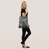 Sparrows in a Cherry Tree, Bruno Liljefors Tote Bag (Op model)