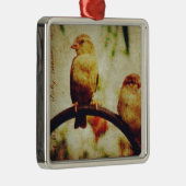Sparrows Metalen Ornament (Rechts)