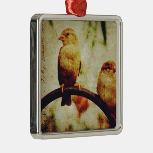 Sparrows Metalen Ornament (Rechts)