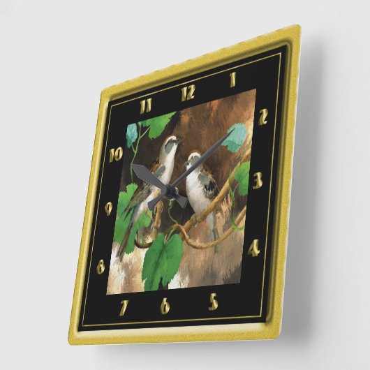 Sparrows Vierkante Klok (Hoek)