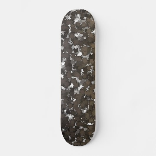 Sparse Leaves Camo Skateboard (Voorkant)