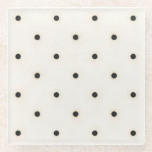 Sparse Polka Dots op Antiek Wit