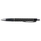 Sparse Polka Dots op Zwart Pen (Bodem)