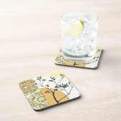 Sparse Tree Silhouette door Megan Meagher Bier Onderzetter (Rechterzijde)