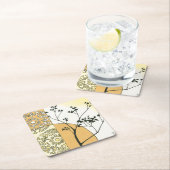 Sparse Tree Silhouette door Megan Meagher Kartonnen Onderzetters (Insitu)