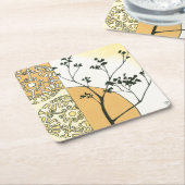 Sparse Tree Silhouette door Megan Meagher Kartonnen Onderzetters (Schuin)