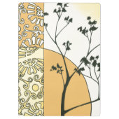 Sparse Tree Silhouette door Megan Meagher Klembord (Achterkant)