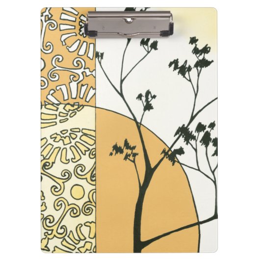 Sparse Tree Silhouette door Megan Meagher Klembord (Voorkant)