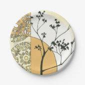 Sparse Tree Silhouette door Megan Meagher Papieren Bordje (Voorkant)