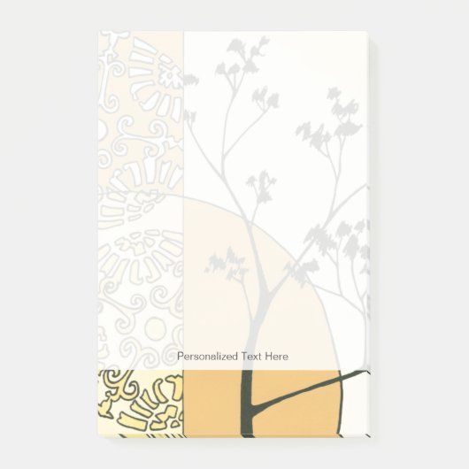Sparse Tree Silhouette door Megan Meagher Post-it® Notes (Voorkant)