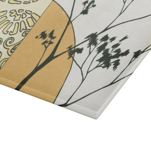 Sparse Tree Silhouette door Megan Meagher Snijplank (Hoek)