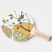 Sparse Tree Silhouette door Megan Meagher Tafeltennisbatje (Zijkant)