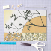 Sparse Tree Silhouette door Megan Meagher Tissuepapier (Craft)