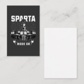 Sparta  visitekaartje (Voorkant / Achterkant)