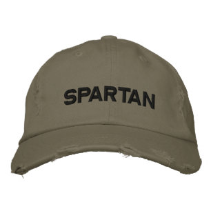 Spartaan Geborduurde Pet
