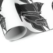 Spartaan of trojaans helm cadeaupapier (Rol Hoek)