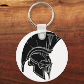 Spartaan of trojaans helm sleutelhanger (Voorkant)
