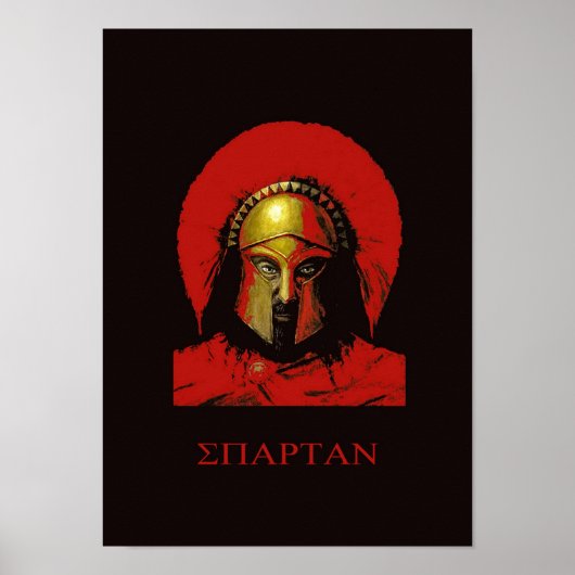 Spartaan Poster (Voorkant)