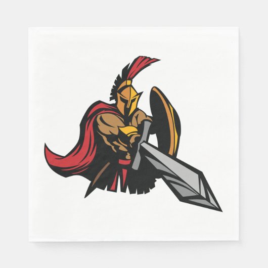 Spartaan Servet (Voorkant)