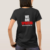 Spartaan Sprint T-shirt -Vrouwen (Achterkant)