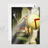 spartaanindringer briefkaart (Voorkant / Achterkant)